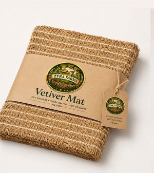 Vetiver mats