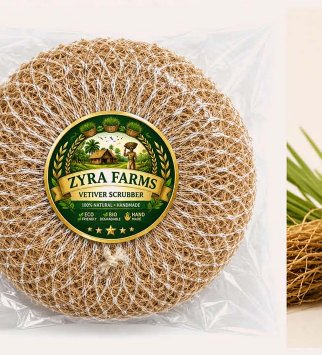 Vetiver scrubber